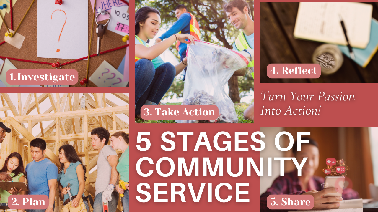 Stages of Service: A Guide for High School Students to Create Impactful Projects